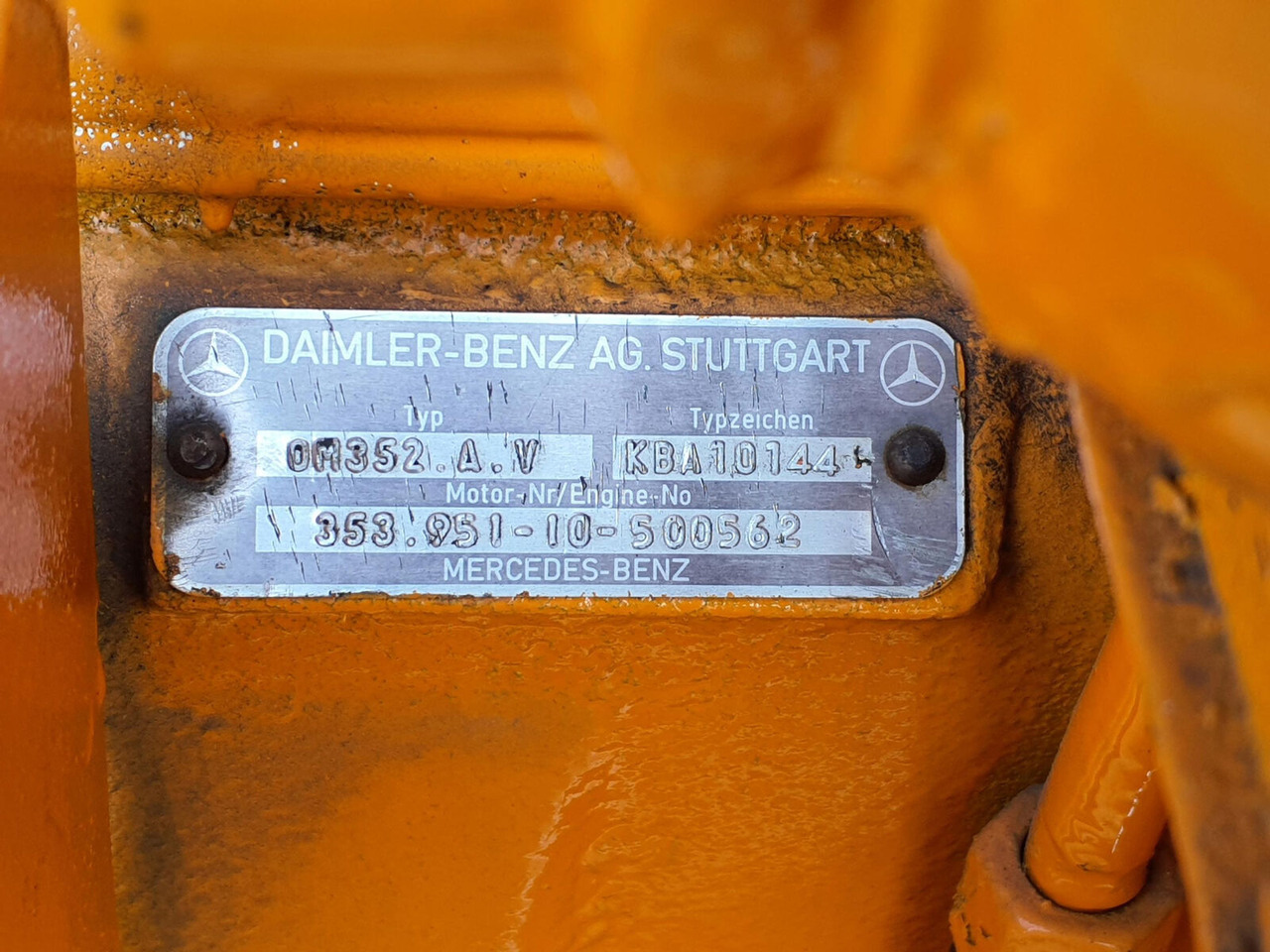 Mercedes-Benz HC 340 engine Mercedes OM 352 A - Motor para Autogrúa: foto 5 Mercedes-Benz HC 340 engine Mercedes OM 352 A - Motor para Autogrúa: foto 5