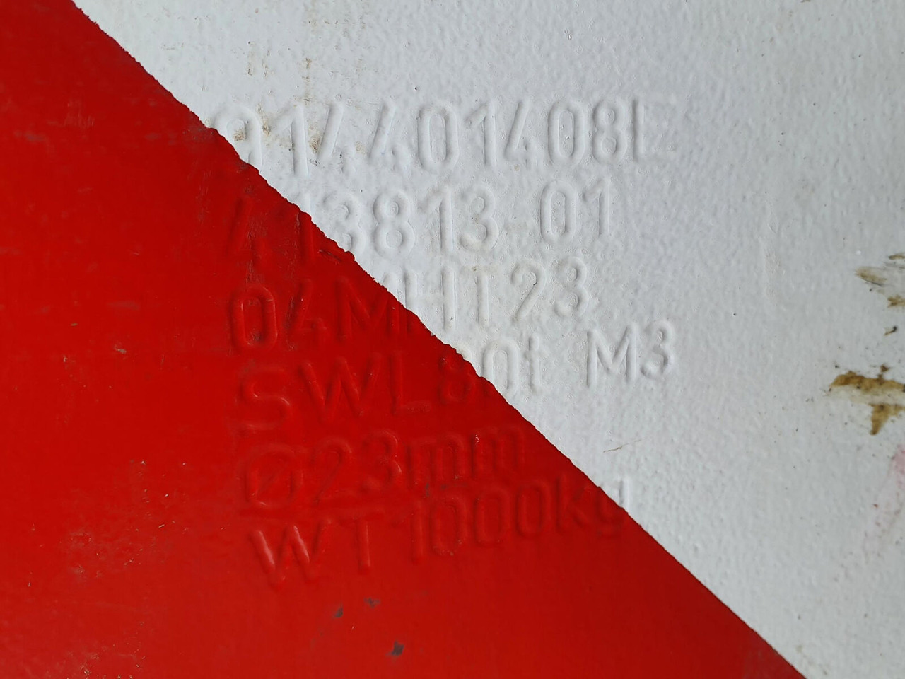 Liebherr Hook block 23mm 3 sheave 80 ton - Piezas de recambio para Grúa: foto 5 Liebherr Hook block 23mm 3 sheave 80 ton - Piezas de recambio para Grúa: foto 5