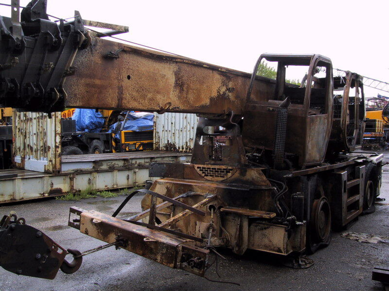 Terex 400 ATT for parts - Autogrúa: foto 2 Terex 400 ATT for parts - Autogrúa: foto 2