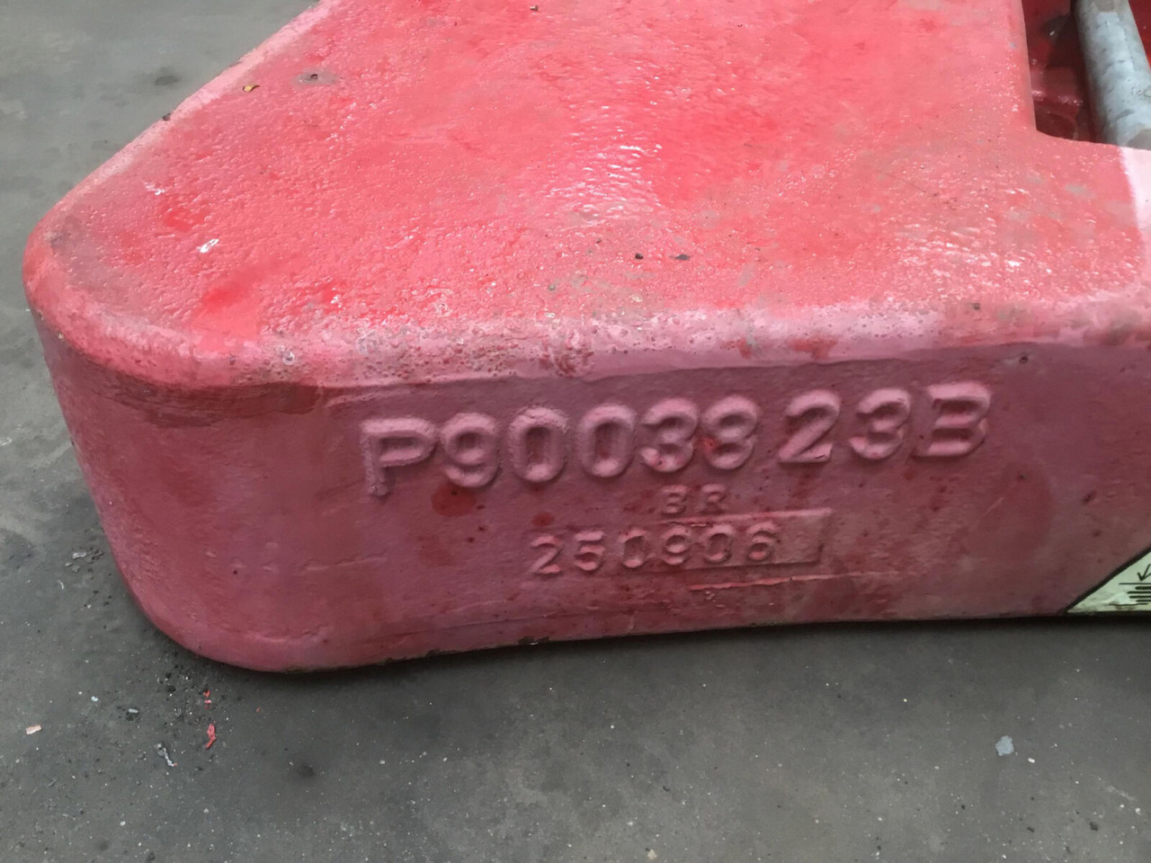 Terex AC 35 counterweight 1,3 ton - Contrapeso para Autogrúa: foto 5 Terex AC 35 counterweight 1,3 ton - Contrapeso para Autogrúa: foto 5