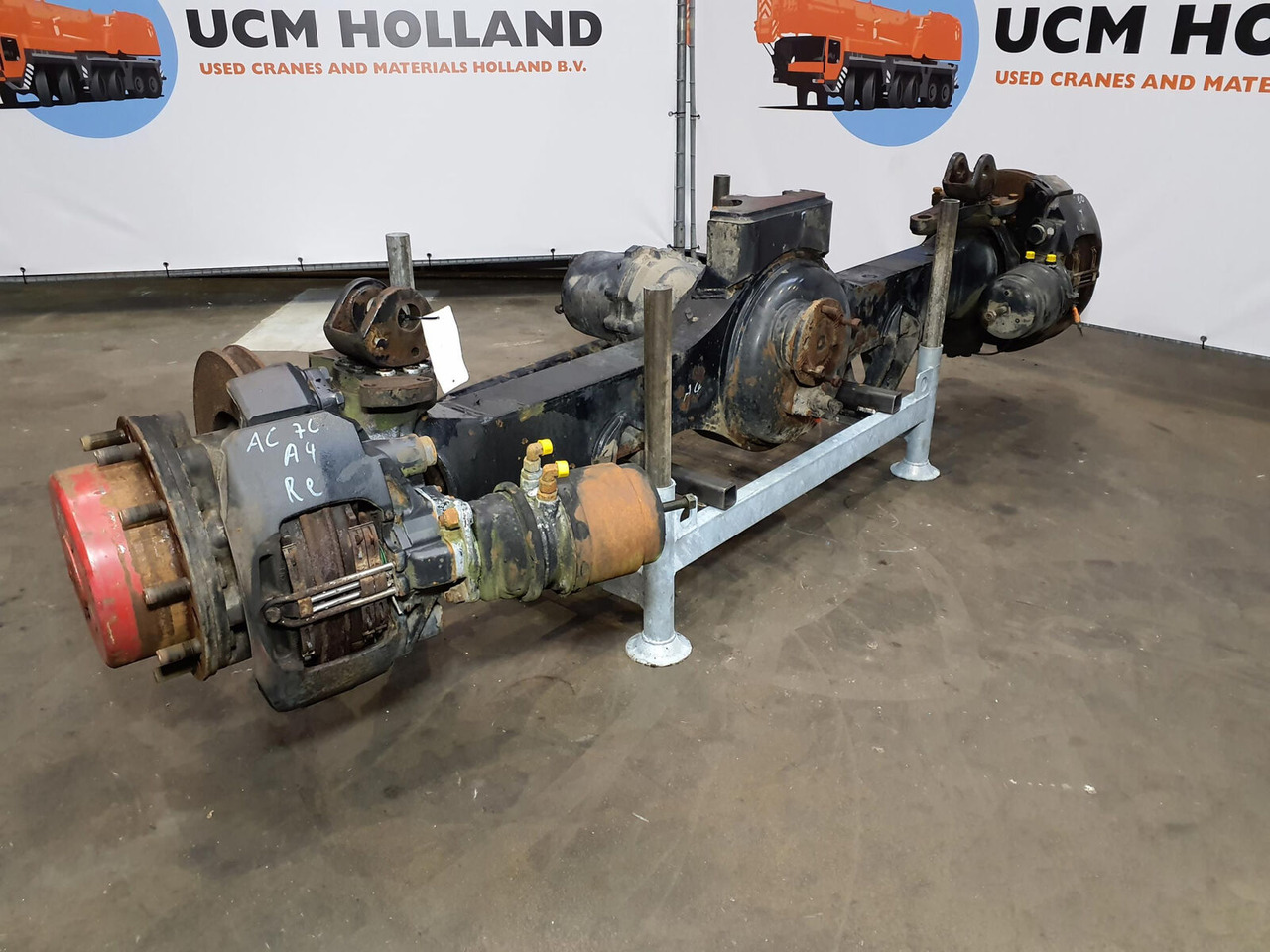 Terex AC 700 Axle 4 - Eje y piezas para Autogrúa: foto 4 Terex AC 700 Axle 4 - Eje y piezas para Autogrúa: foto 4