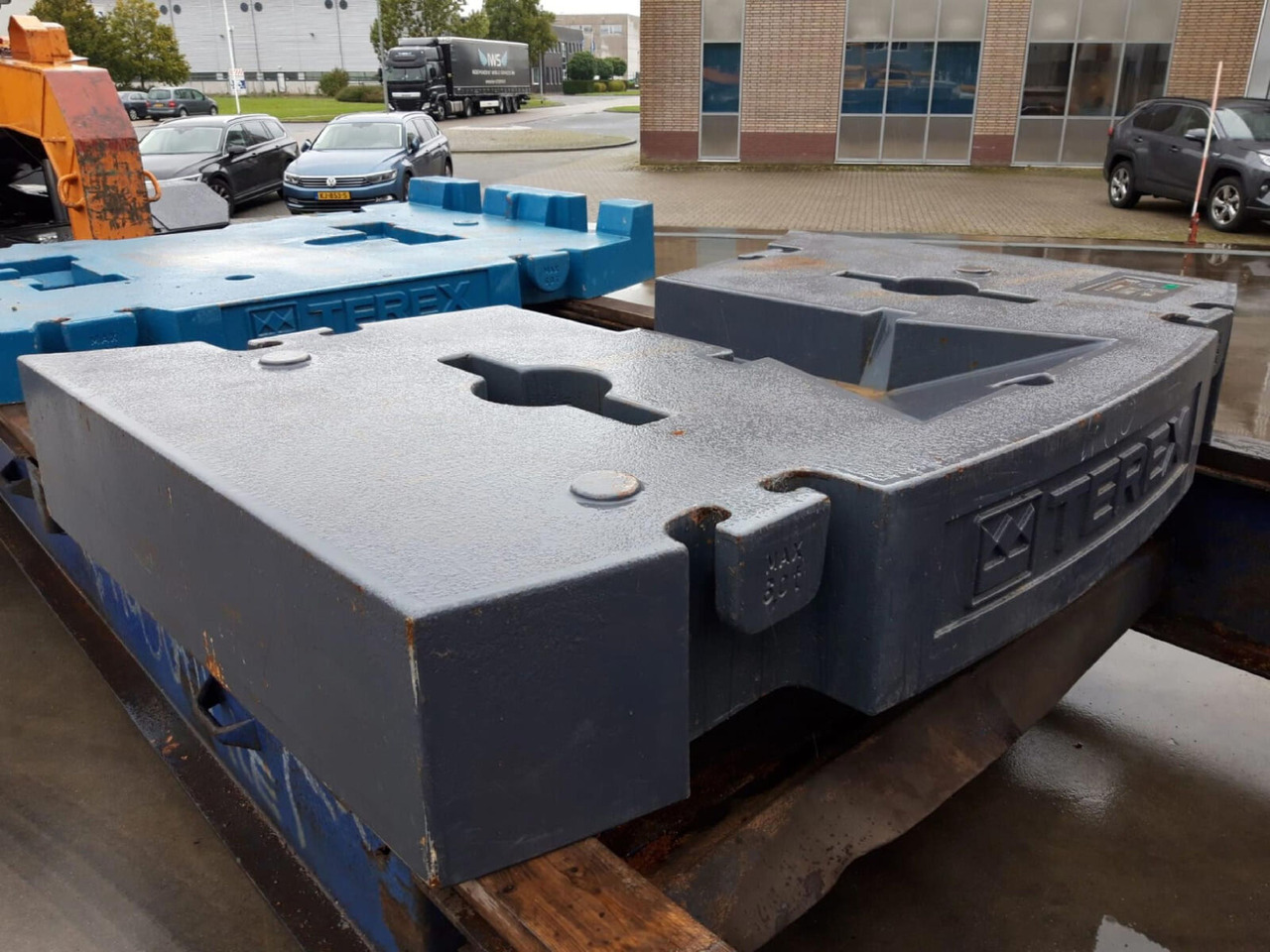 Terex Terex explorer 5600 counterweight 9,7 ton - Contrapeso para Autogrúa: foto 1 Terex Terex explorer 5600 counterweight 9,7 ton - Contrapeso para Autogrúa: foto 1