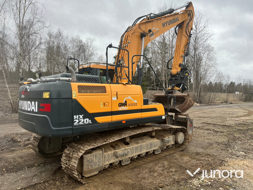 Bandgrävare Hyundai HX220 L - Excavadora de cadenas: foto 2 Bandgrävare Hyundai HX220 L - Excavadora de cadenas: foto 2