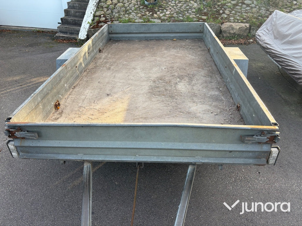 CO-SLÄPET 750 JUBI SH - Remolque plataforma/ Caja abierta: foto 3 CO-SLÄPET 750 JUBI SH - Remolque plataforma/ Caja abierta: foto 3