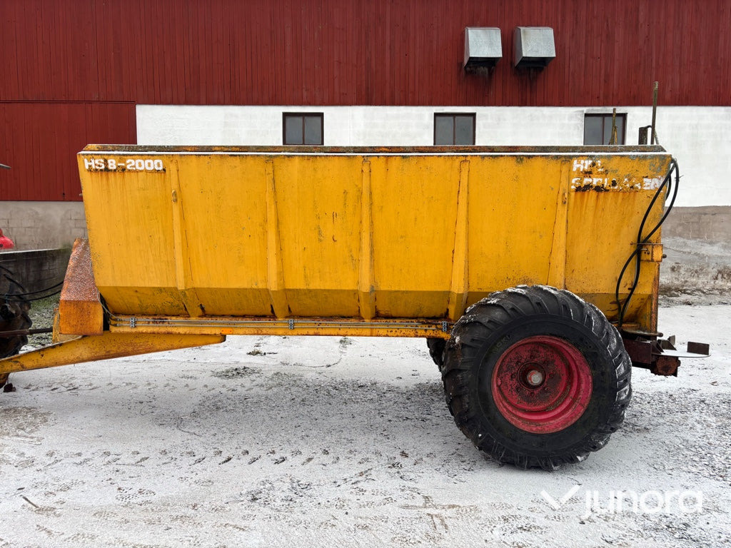 Gödselspridare - Hillspridaren HS8-2000 - Esparcidor de estiércol: foto 4 Gödselspridare - Hillspridaren HS8-2000 - Esparcidor de estiércol: foto 4