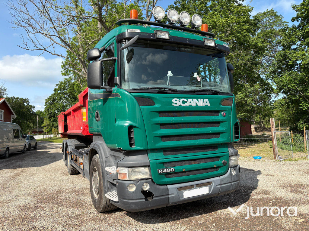 Lastväxlare Scania R480 - Camión multibasculante: foto 3 Lastväxlare Scania R480 - Camión multibasculante: foto 3