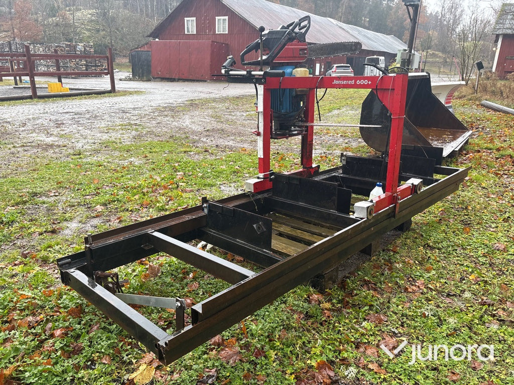 Sågverk - Jonsered 600+ el - Aserradero portátil: foto 5 Sågverk - Jonsered 600+ el - Aserradero portátil: foto 5