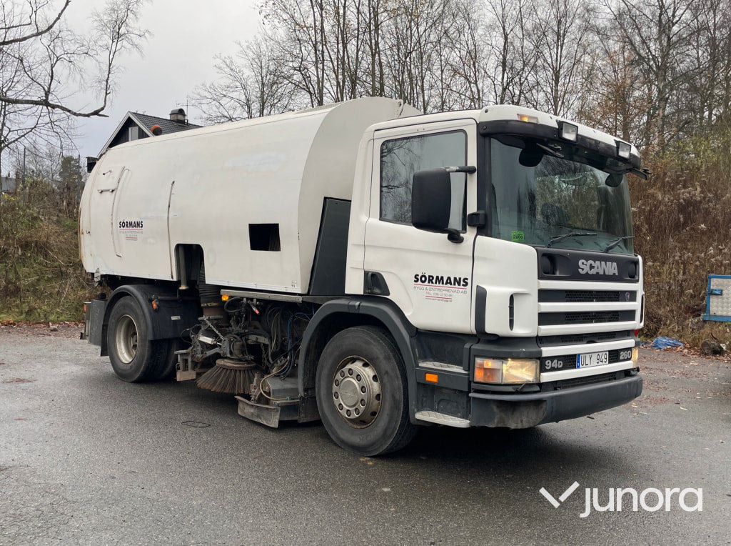 Sop och Uppsamlarbil Scania 94D / 260 - Barredora vial: foto 1 Sop och Uppsamlarbil Scania 94D / 260 - Barredora vial: foto 1