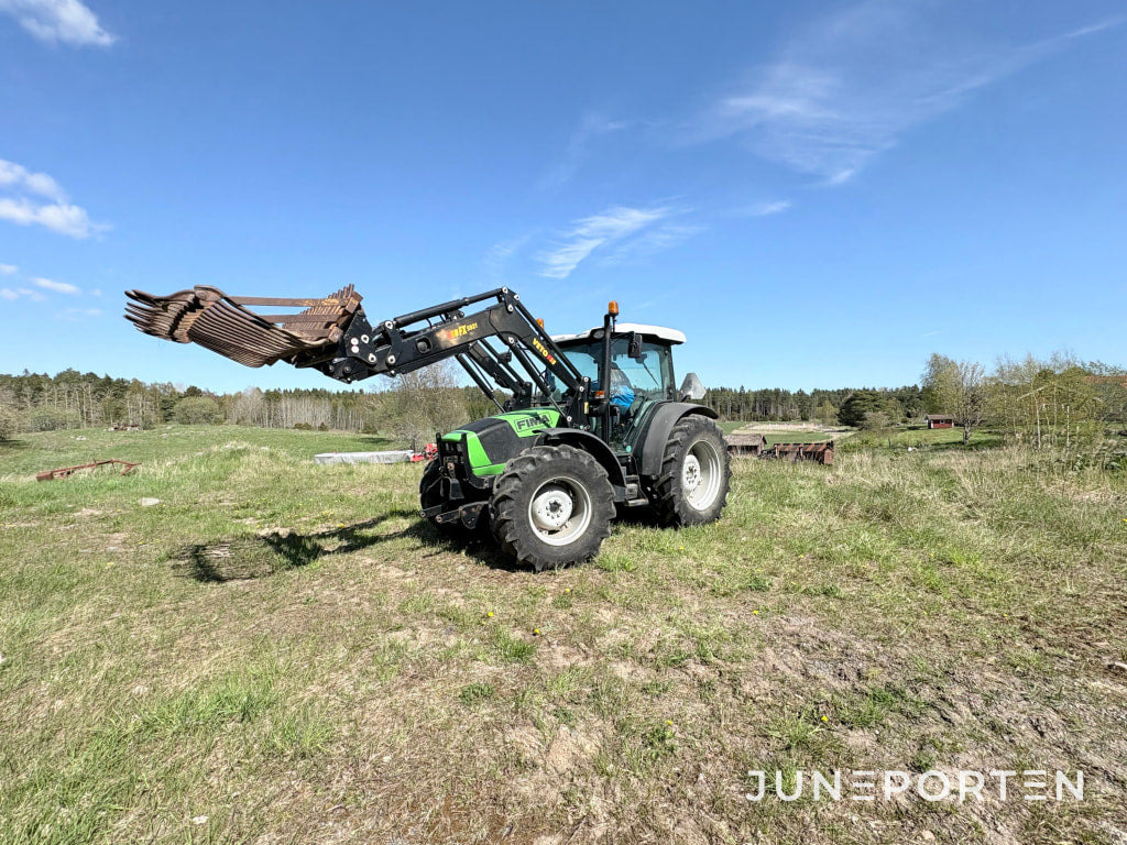 Traktor Deutz Fahr Agrofarm 430TTV med frontlastare - Tractor: foto 3 Traktor Deutz Fahr Agrofarm 430TTV med frontlastare - Tractor: foto 3