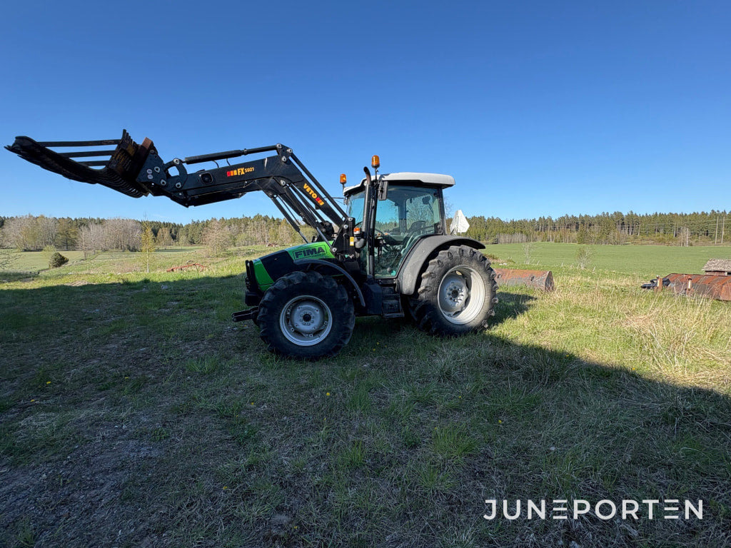 Traktor Deutz Fahr Agrofarm 430TTV med frontlastare - Tractor: foto 2 Traktor Deutz Fahr Agrofarm 430TTV med frontlastare - Tractor: foto 2
