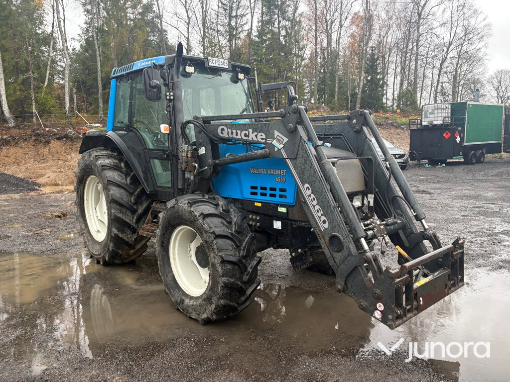 Traktor - Valtra 6550-4 med frontlastare - Tractor: foto 5 Traktor - Valtra 6550-4 med frontlastare - Tractor: foto 5