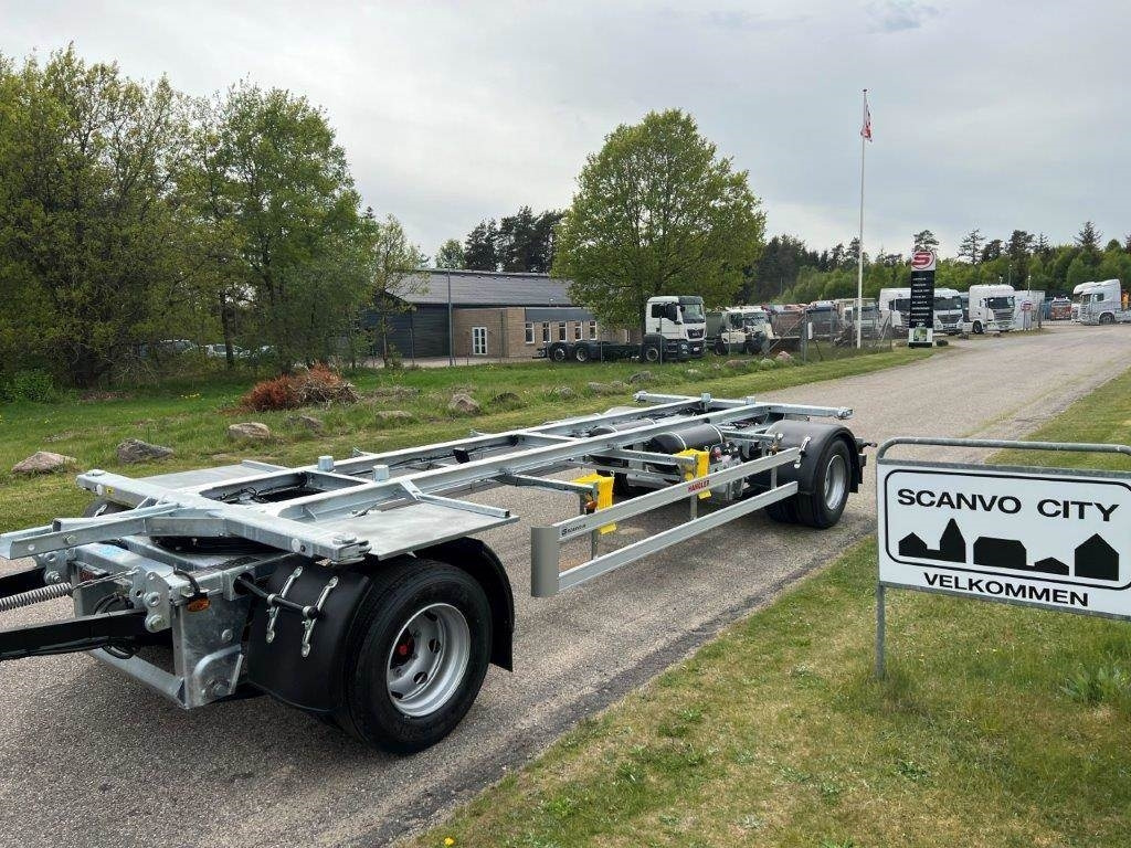 Hangler ZWP-H 200 Jumbo-Z -20 ton - Remolque portacontenedore/ Intercambiable: foto 1 Hangler ZWP-H 200 Jumbo-Z -20 ton - Remolque portacontenedore/ Intercambiable: foto 1