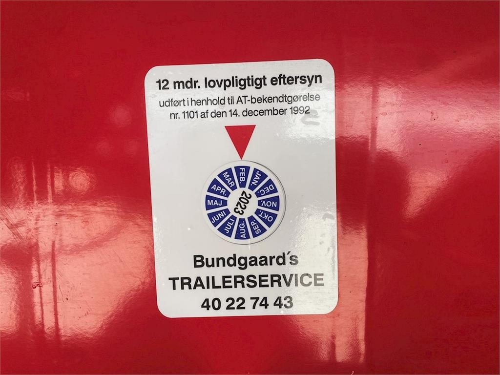 Semirremolque caja cerrada Kel-Berg 3-aks med folde-slædelift: foto 17