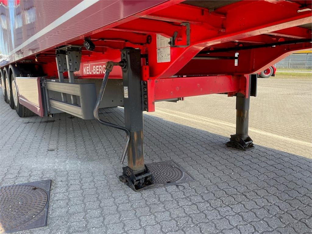 Semirremolque caja cerrada Kel-Berg 3-aks med folde-slædelift: foto 15