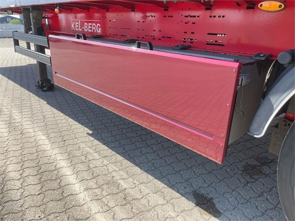 Semirremolque caja cerrada Kel-Berg 3-aks med folde-slædelift: foto 11