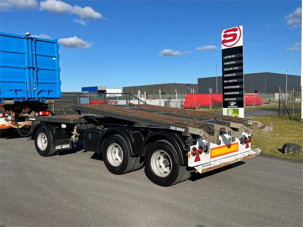 Kel-Berg T410 - 6 - 6,5 mtr. container - Remolque multilift/ Portacontenedores de cadenas: foto 1 Kel-Berg T410 - 6 - 6,5 mtr. container - Remolque multilift/ Portacontenedores de cadenas: foto 1