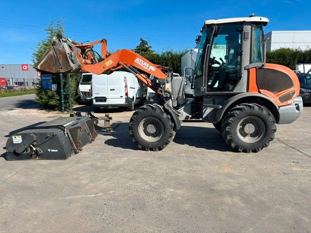 Atlas 75e S. Schaufel, Gabel, Bürste. - Cargadora de ruedas: foto 1 Atlas 75e S. Schaufel, Gabel, Bürste. - Cargadora de ruedas: foto 1