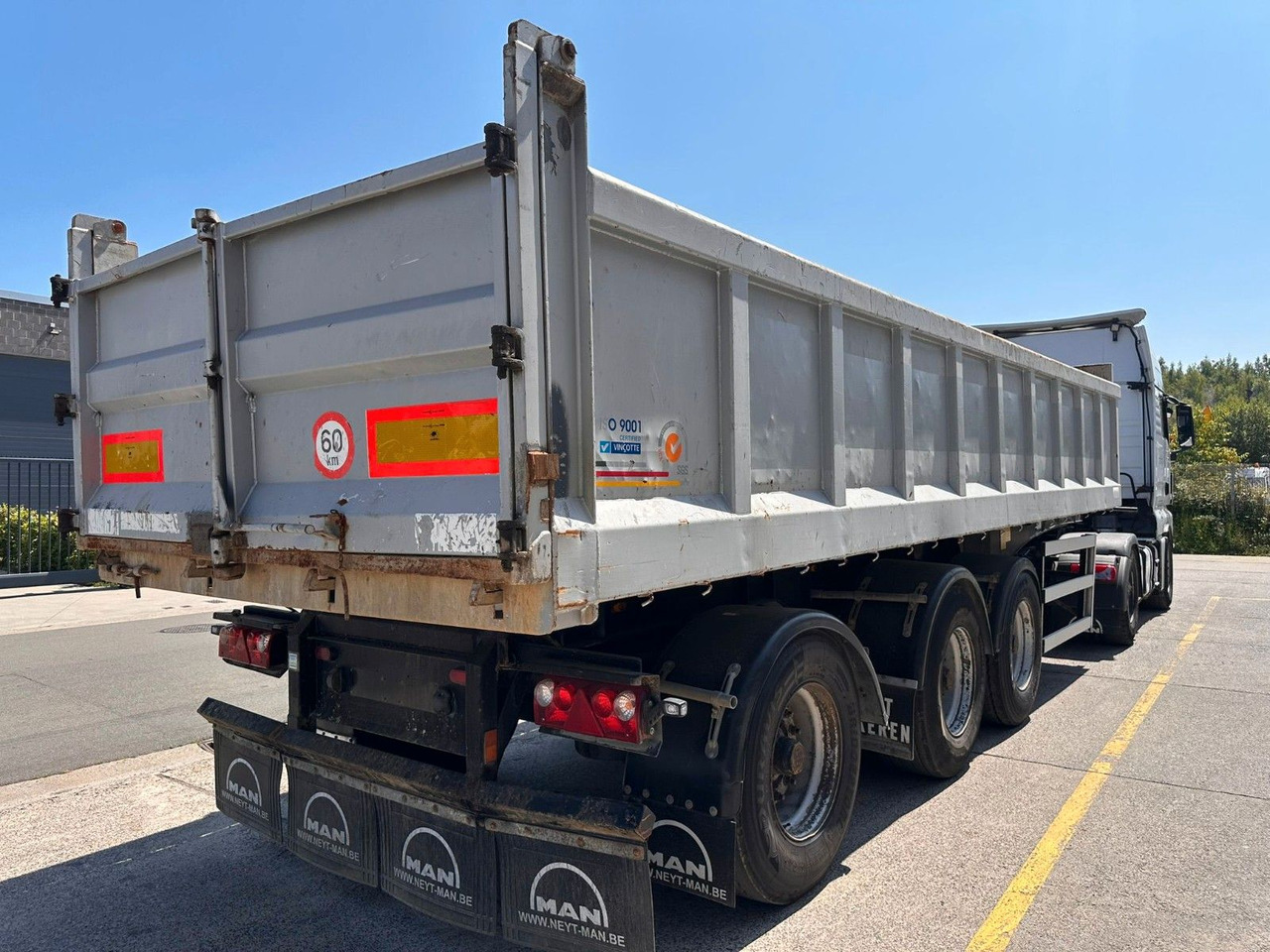 Turbo's Hoet Kipper. 3 Achsen. - Semirremolque volquete: foto 4 Turbo's Hoet Kipper. 3 Achsen. - Semirremolque volquete: foto 4