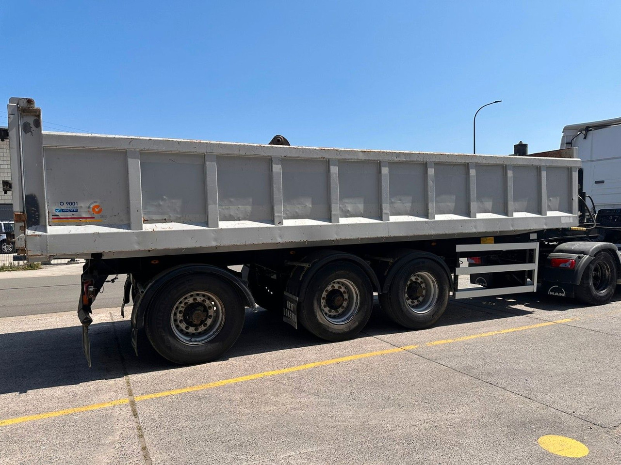 Turbo's Hoet Kipper. 3 Achsen. - Semirremolque volquete: foto 2 Turbo's Hoet Kipper. 3 Achsen. - Semirremolque volquete: foto 2