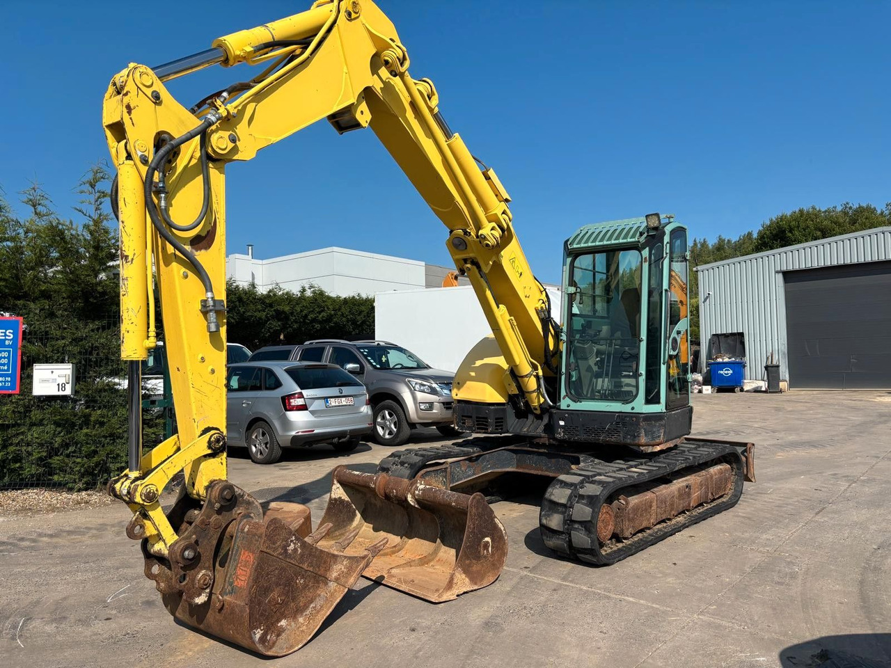Yanmar B7 Sigma. 3 Löffel. - Miniexcavadora: foto 4 Yanmar B7 Sigma. 3 Löffel. - Miniexcavadora: foto 4