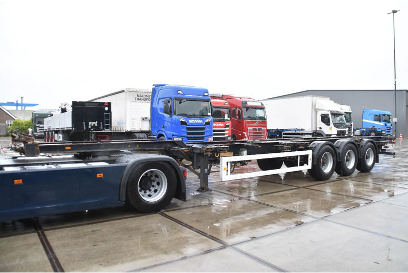 Semirremolque portacontenedore/ Intercambiable Krone SDC 27 - BPW AXLES - DRUM BRAKES -: foto 6