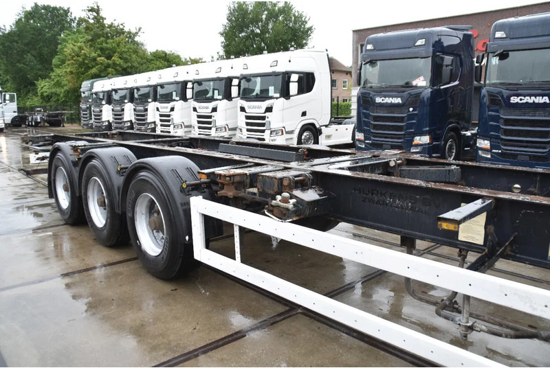 Semirremolque portacontenedore/ Intercambiable Krone SDC 27 - BPW AXLES - DRUM BRAKES -: foto 7