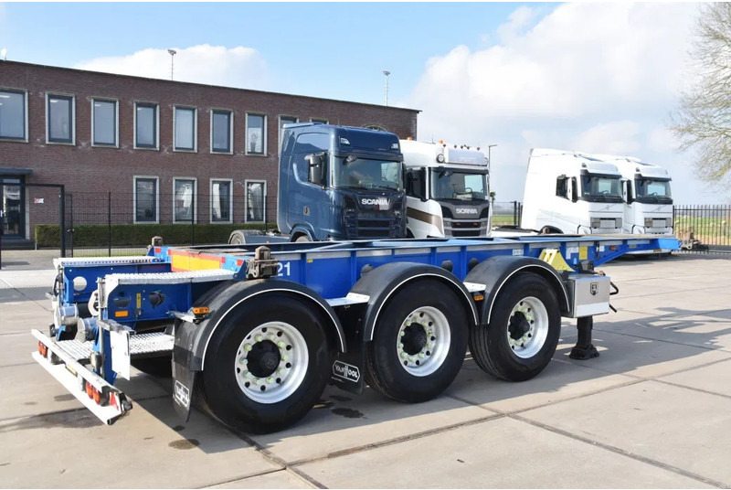 Van Hool A3C002 - ADR FL - 20 FT SWAP - LIFT AXLE - BPW AXLES - DISC BRAKES - 3180 KG EMPTY WEIGHT ! - Semirremolque portacontenedore/ Intercambiable: foto 2 Van Hool A3C002 - ADR FL - 20 FT SWAP - LIFT AXLE - BPW AXLES - DISC BRAKES - 3180 KG EMPTY WEIGHT ! - Semirremolque portacontenedore/ Intercambiable: foto 2