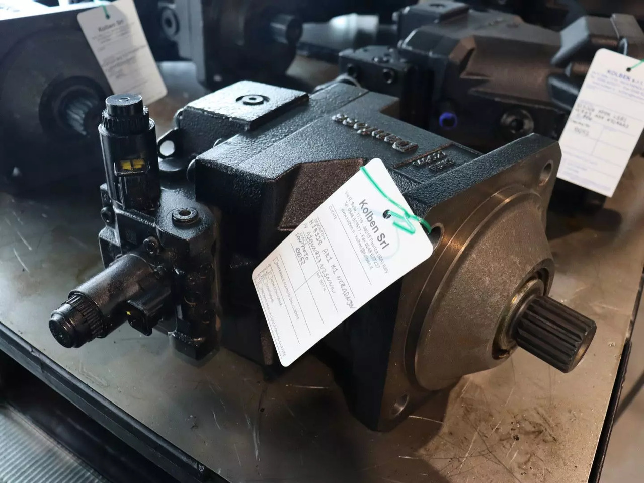 DANFOSS / SAUER H1B110-AK1-K1-NCRADNJNNA10NN027N25NNN - Motor hidráulico para Equipo de manutención: foto 1 DANFOSS / SAUER H1B110-AK1-K1-NCRADNJNNA10NN027N25NNN - Motor hidráulico para Equipo de manutención: foto 1