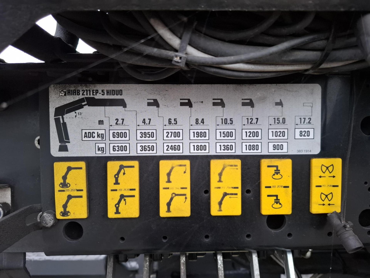 SCANIA SCANIA P41 8/2*6 Plat +Grue 21TM - Camión chasis: foto 2 SCANIA SCANIA P41 8/2*6 Plat +Grue 21TM - Camión chasis: foto 2