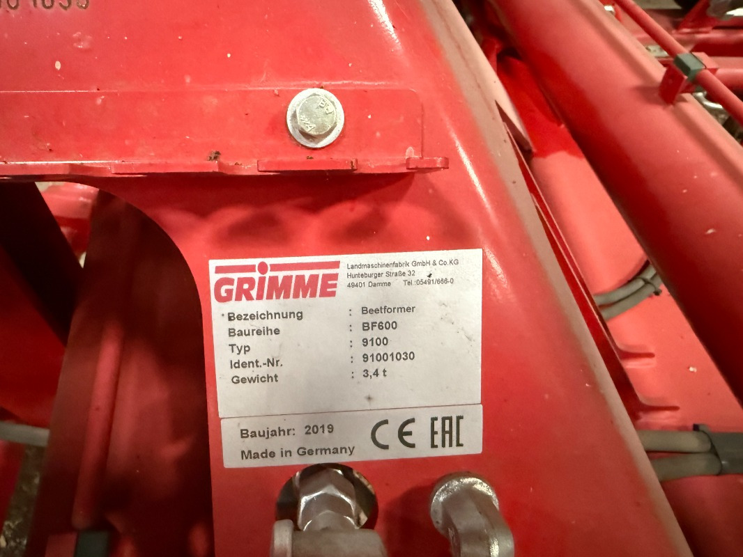 Grimme BFL-600-H - Accesorios para cosechadoras: foto 2 Grimme BFL-600-H - Accesorios para cosechadoras: foto 2