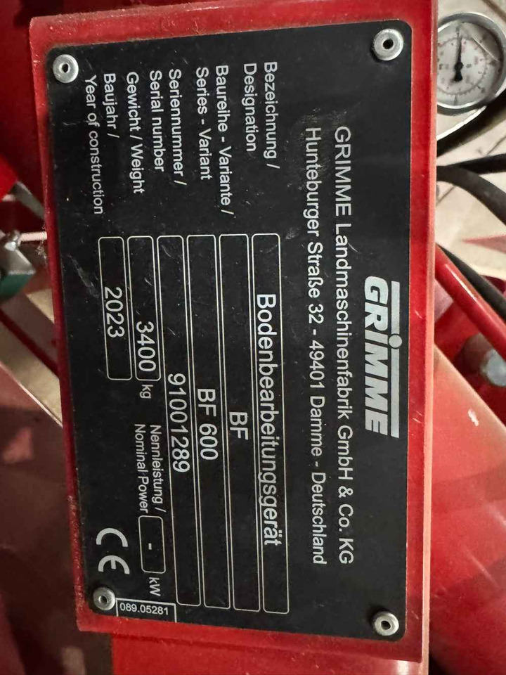 Grimme BFL-600-H Klap - Accesorios para cosechadoras: foto 4 Grimme BFL-600-H Klap - Accesorios para cosechadoras: foto 4