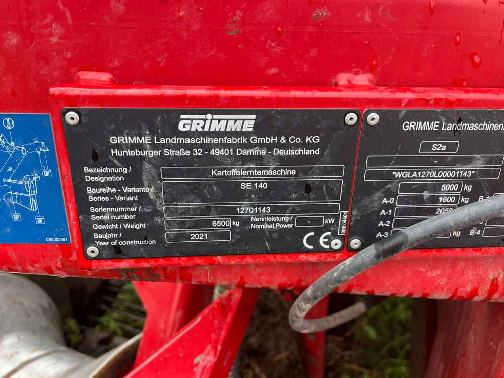 Grimme SE-140-UB - Cosechadora: foto 2 Grimme SE-140-UB - Cosechadora: foto 2