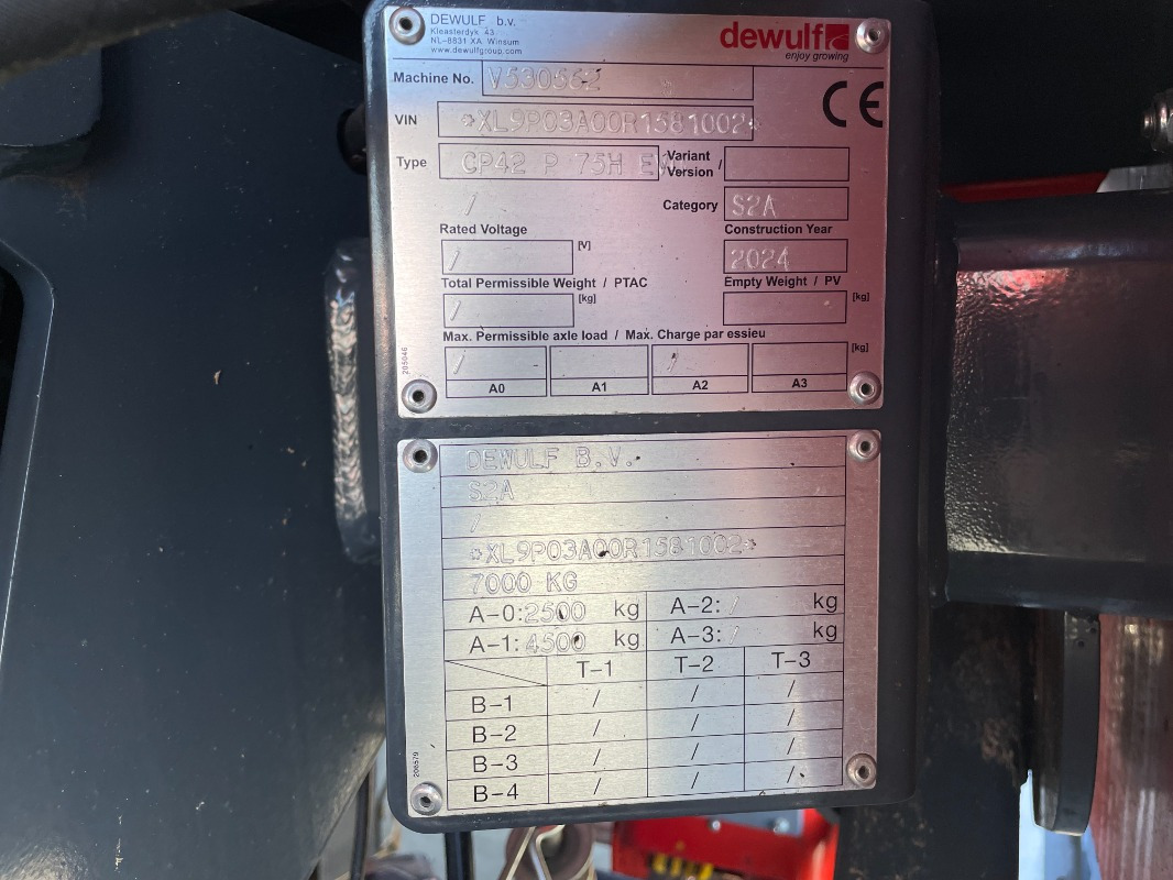 Cosechadora Dewulf CP 42 Trailed SC Compact: foto 22 Cosechadora Dewulf CP 42 Trailed SC Compact: foto 22