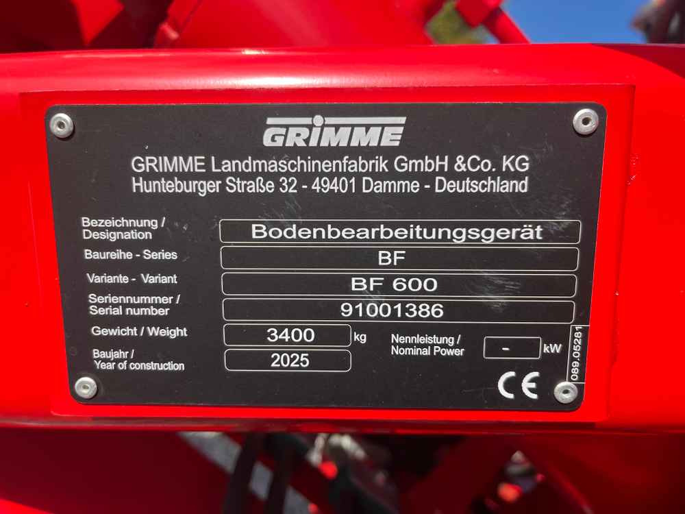 Grimme BF - Accesorios para cosechadoras: foto 2 Grimme BF - Accesorios para cosechadoras: foto 2