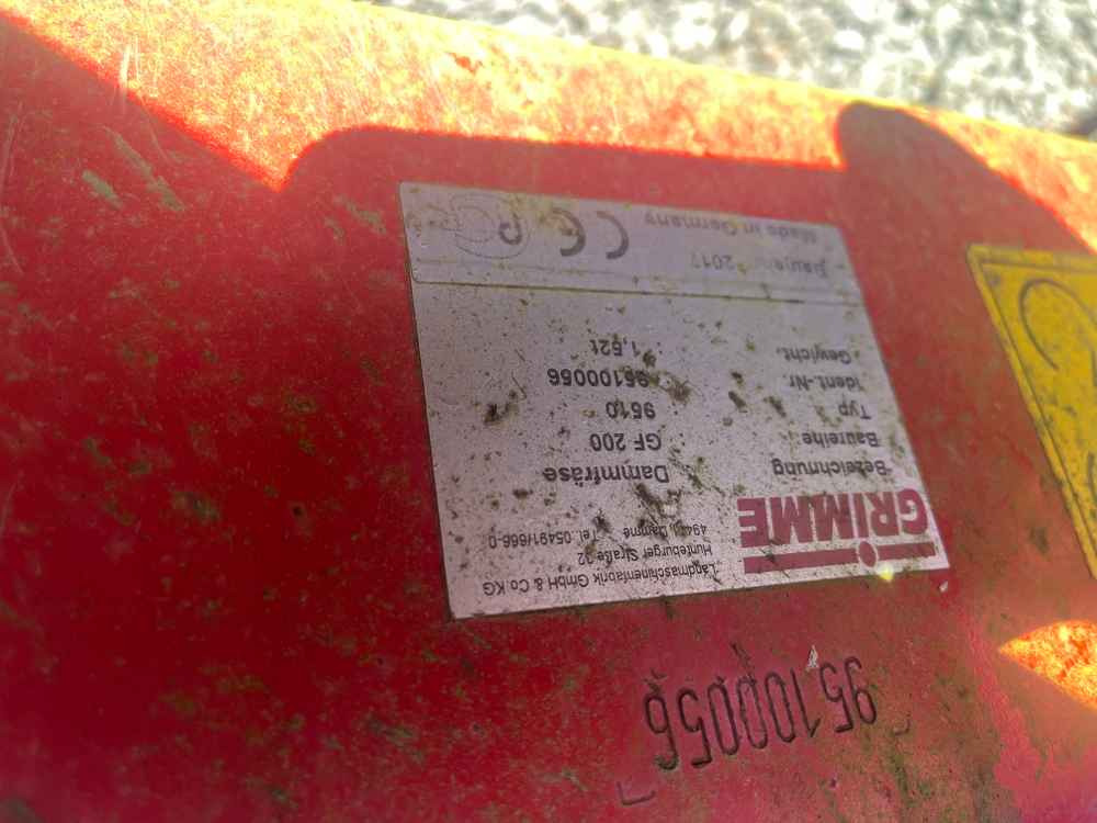 Grimme GF 200 - Cosechadora: foto 2 Grimme GF 200 - Cosechadora: foto 2