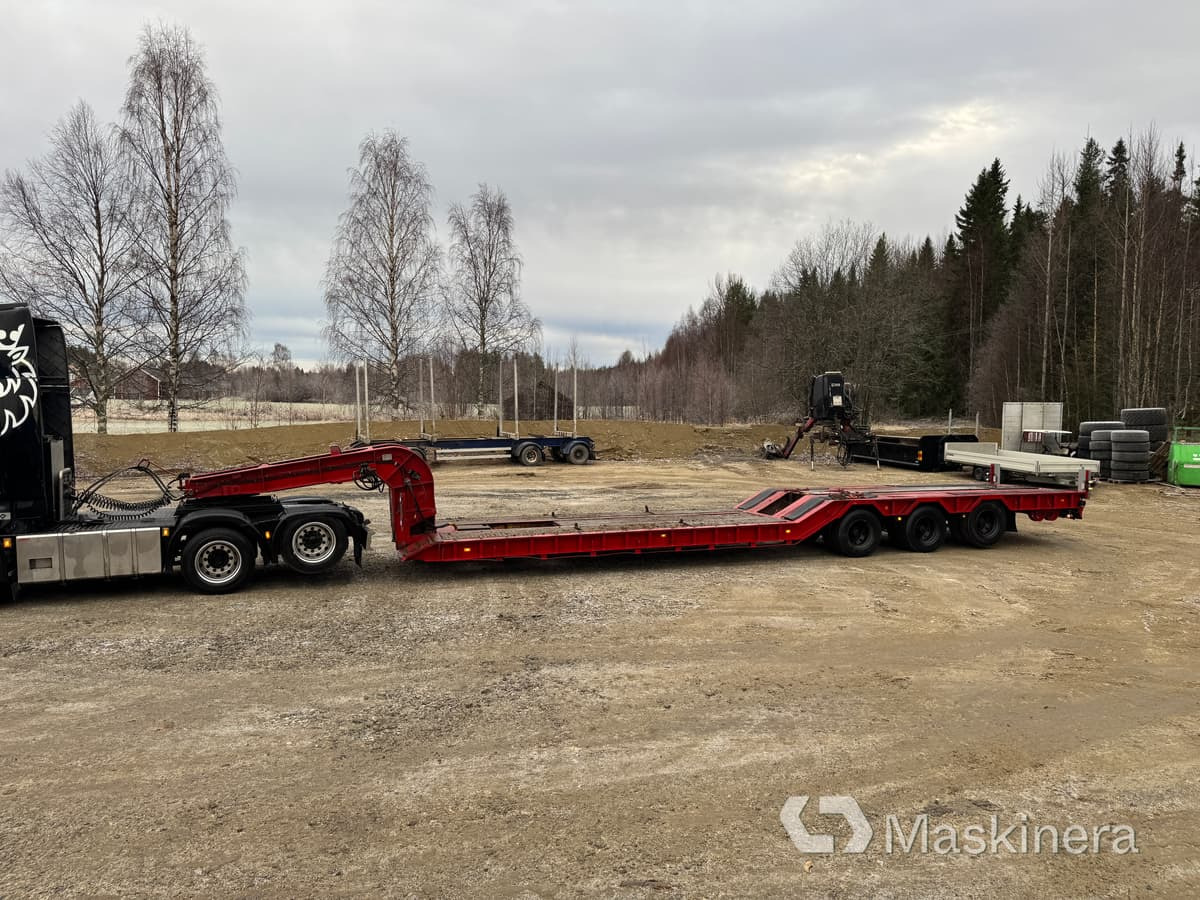Scania R 620, Hafo H35 Plsbo Lastbil Scania R 620 med maskintrailer - Cabeza tractora, Semirremolque portavehículos: foto 3 Scania R 620, Hafo H35 Plsbo Lastbil Scania R 620 med maskintrailer - Cabeza tractora, Semirremolque portavehículos: foto 3