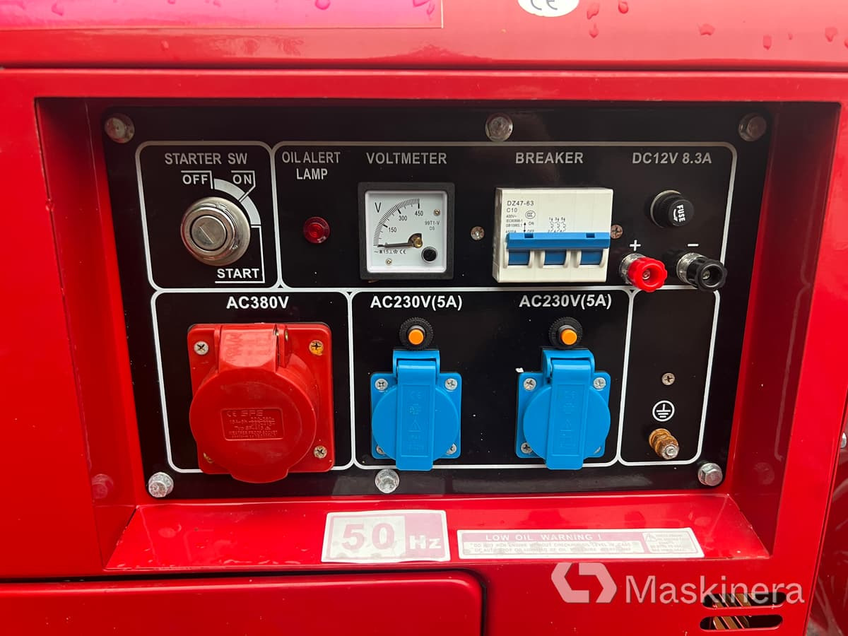 Elverk Erdmann ER10000 - Generador industriale: foto 3 Elverk Erdmann ER10000 - Generador industriale: foto 3