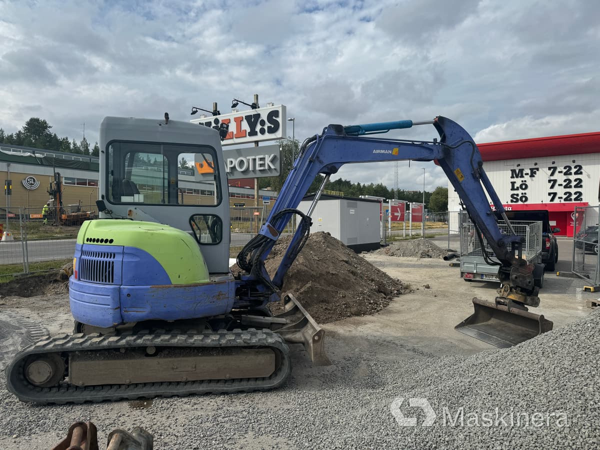 Grävmaskin Airman AX50U - Excavadora de cadenas: foto 4 Grävmaskin Airman AX50U - Excavadora de cadenas: foto 4