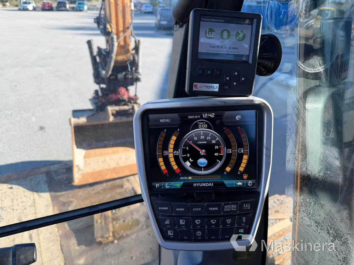 Excavadora de cadenas Grävmaskin Hyundai HX 145 LCR: foto 43