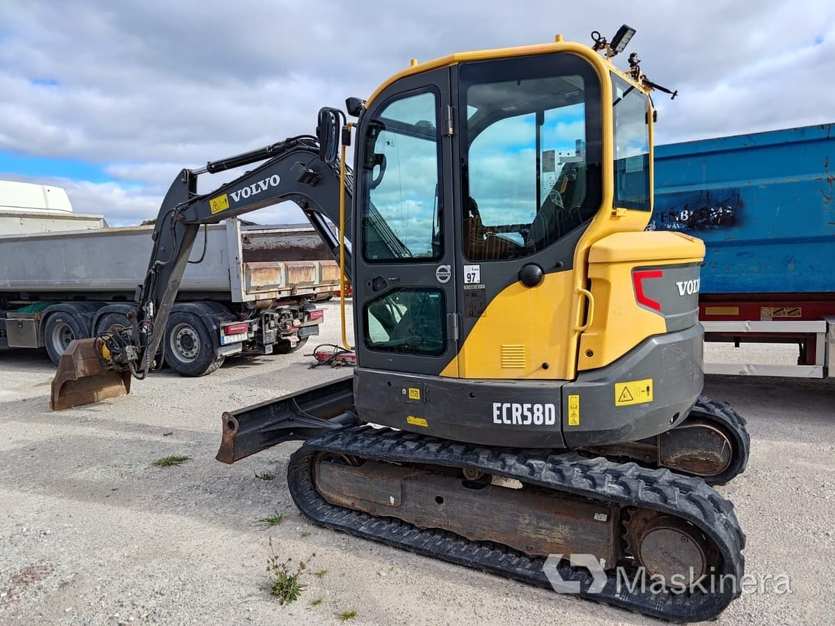 Grävmaskin Volvo ECR58D - Excavadora de cadenas: foto 2 Grävmaskin Volvo ECR58D - Excavadora de cadenas: foto 2