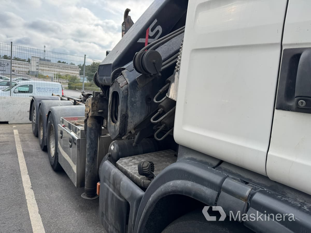 Lastväxlare Scania G400LB8X4*4HNA med HIAB kran - Camión multibasculante, Camión grúa: foto 5 Lastväxlare Scania G400LB8X4*4HNA med HIAB kran - Camión multibasculante, Camión grúa: foto 5