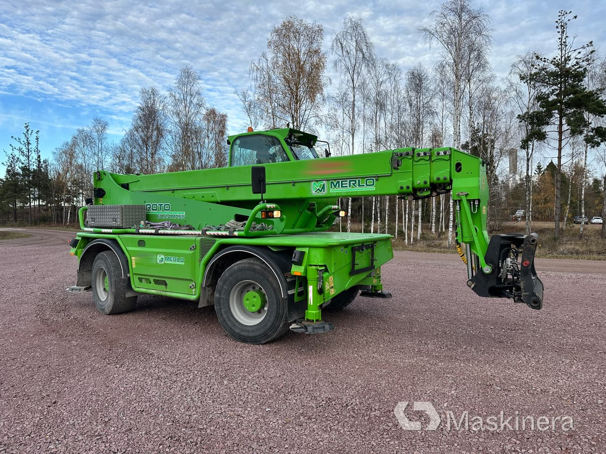 Manipulador telescópico Merlo Roto 60.24 MCSS Teleskoplastare Merlo Roto 60.24: foto 9