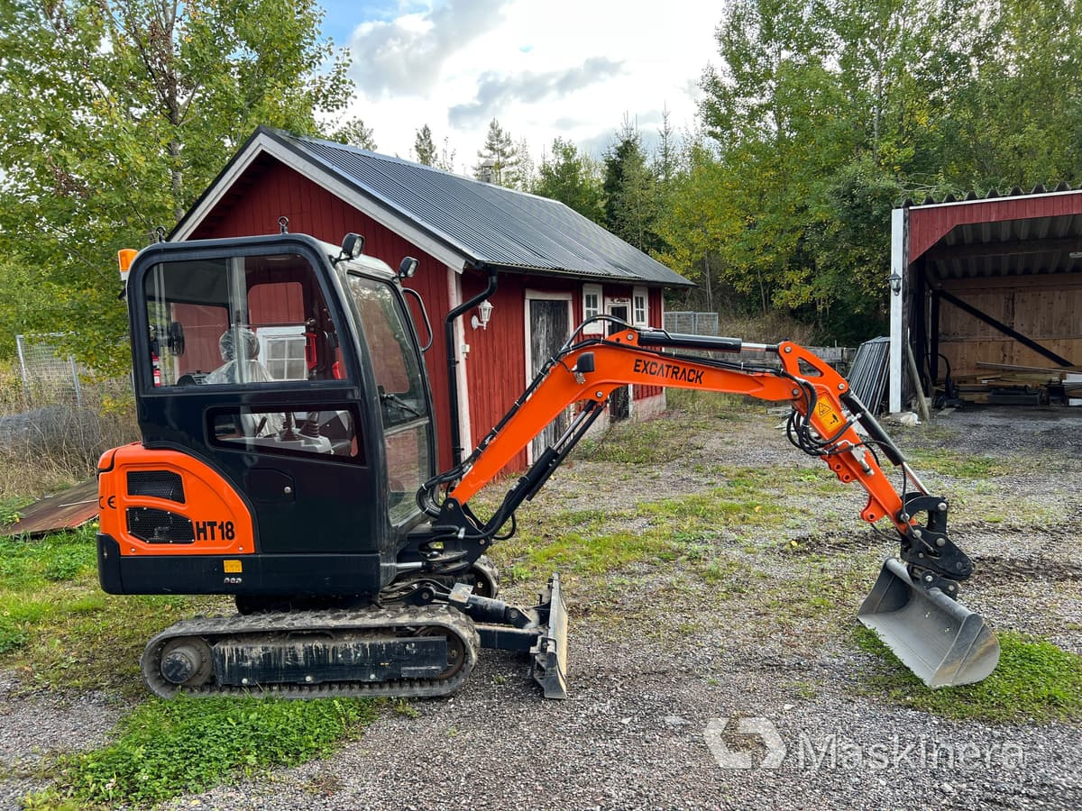 Minigrävare Excatrack HT18 - Excavadora de cadenas: foto 4 Minigrävare Excatrack HT18 - Excavadora de cadenas: foto 4
