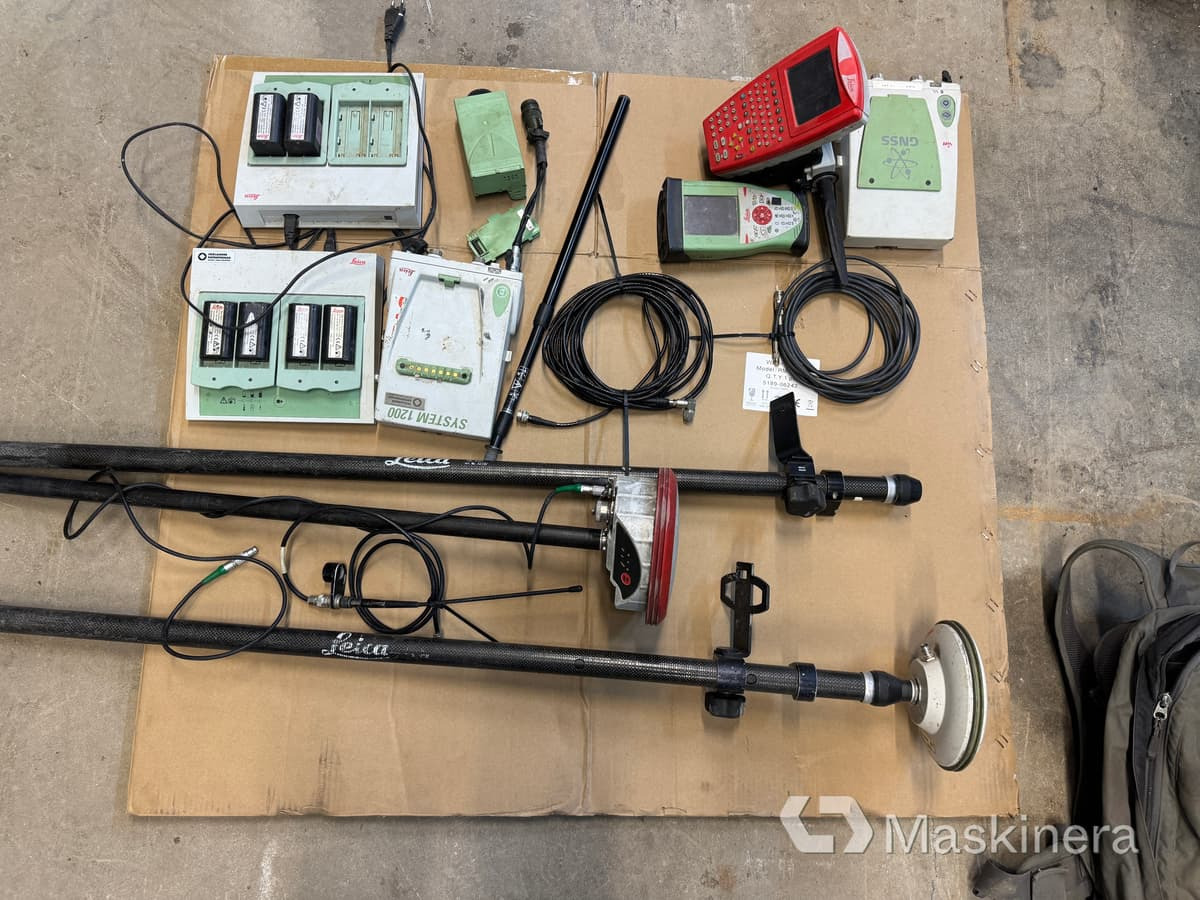 Komplett GNSS-Baserad Leica system - Otros maquinaria: foto 1 Komplett GNSS-Baserad Leica system - Otros maquinaria: foto 1