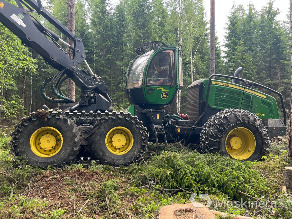 Skördare John Deere 1470G - Procesadora forestal: foto 2 Skördare John Deere 1470G - Procesadora forestal: foto 2