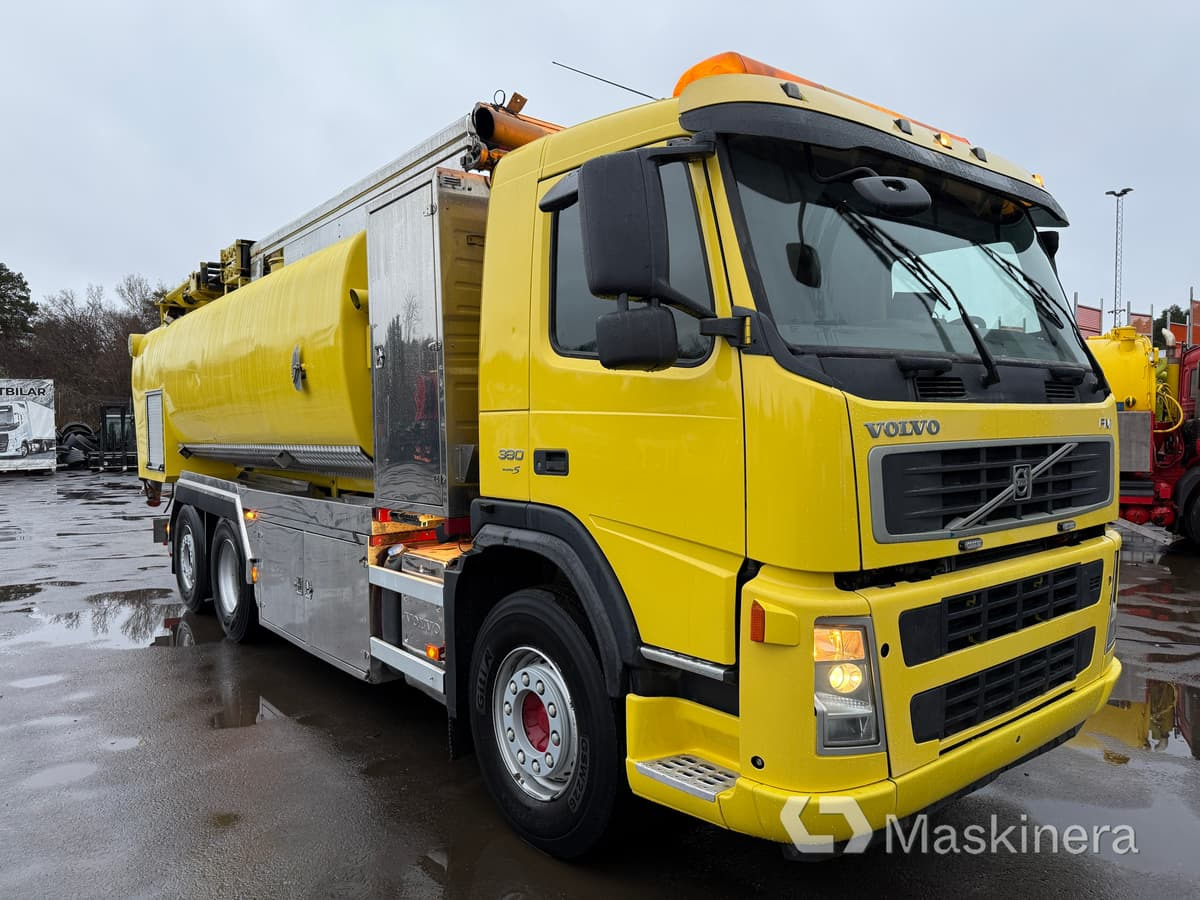 Slamsug / Spolbil med kran Volvo FM 380 6X2 - Limpieza de alcantarillado: foto 3 Slamsug / Spolbil med kran Volvo FM 380 6X2 - Limpieza de alcantarillado: foto 3