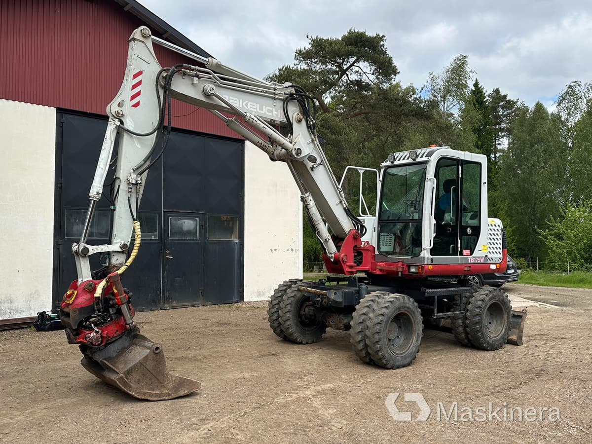Takeuchi Take-Job TB 175W Hjulgrävare Take-Job TB 175W - Excavadora de cadenas: foto 1 Takeuchi Take-Job TB 175W Hjulgrävare Take-Job TB 175W - Excavadora de cadenas: foto 1
