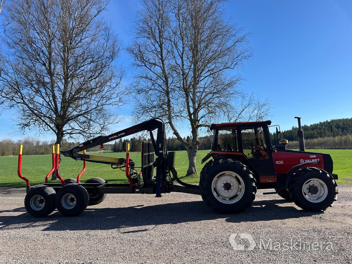 Valmet 805 / Palms 675 Traktor Valmet 805 med Skogsvagn Palms 675 - Tractor: foto 4 Valmet 805 / Palms 675 Traktor Valmet 805 med Skogsvagn Palms 675 - Tractor: foto 4