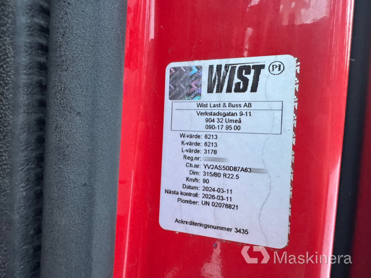 Camión chasis Volvo FH-520 6*4 Lastbil Volvo FH 520 6*4 chassi: foto 11