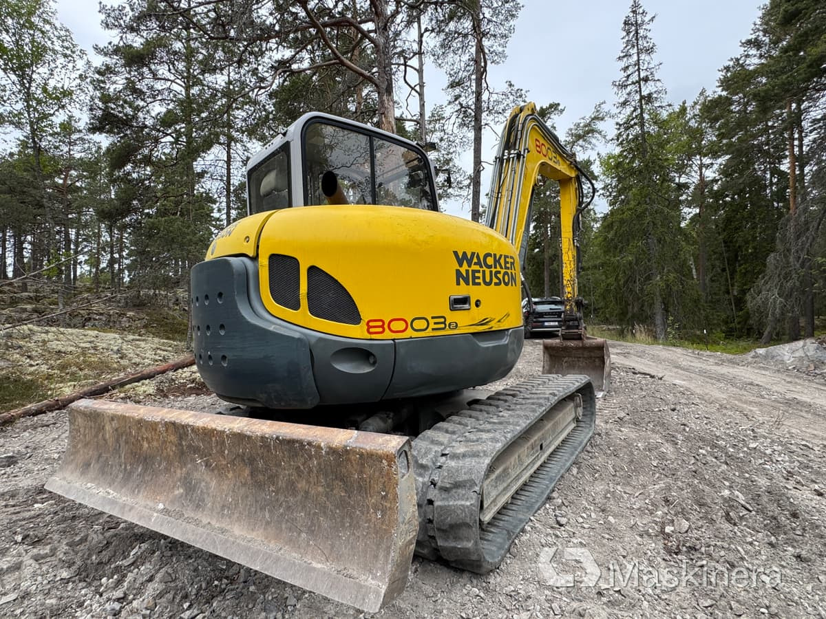 Wacker Neuson 8003-2 Grävmaskin Wacker Neuson 8003 RD - Excavadora de cadenas: foto 5 Wacker Neuson 8003-2 Grävmaskin Wacker Neuson 8003 RD - Excavadora de cadenas: foto 5